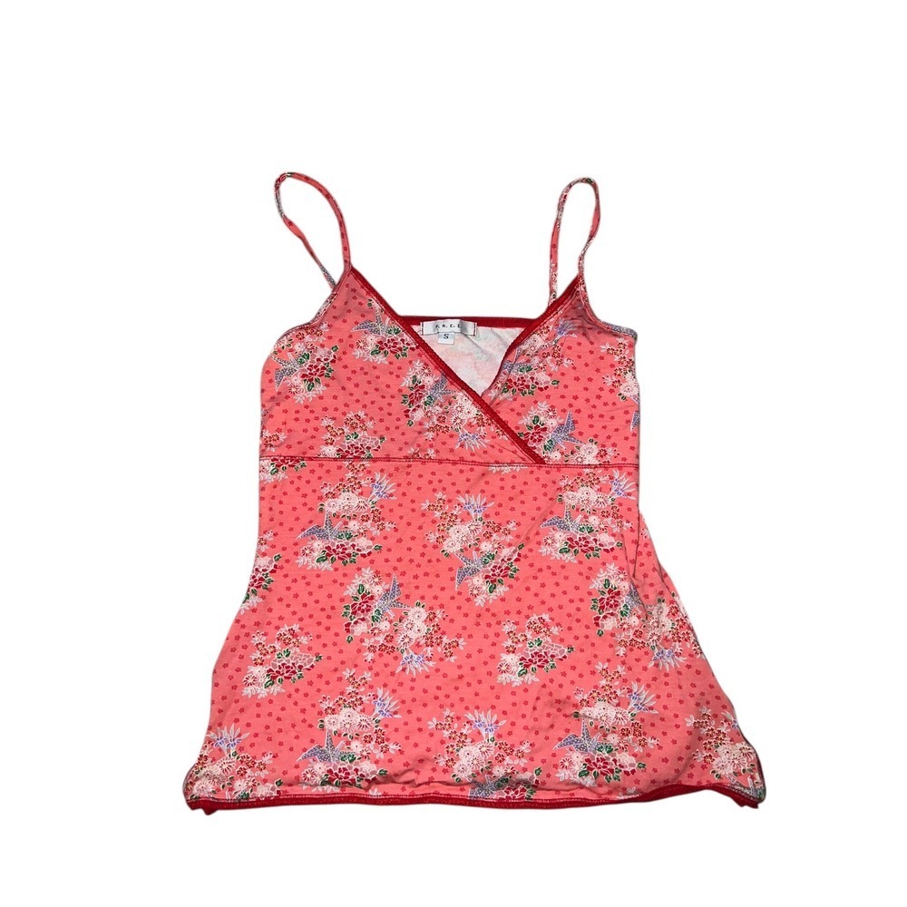 F.R.E.E. Pink tank top sz s cottagecore boho